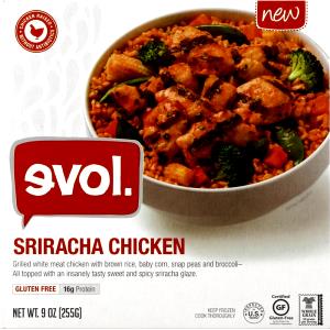1 bowl (255 g) Sriracha Chicken