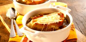 1 bowl (259 g) Baked Onion Soup