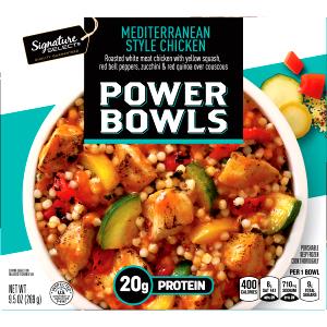 1 bowl (269 g) Mediterranean Style Chicken Power Bowl