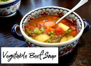 1 bowl (270 g) Vegetable Beef Soup (Bowl)