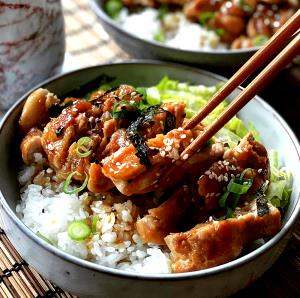 1 bowl (283 g) Compleats Teriyaki Chicken with Rice