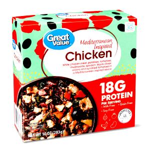 1 bowl (283 g) Mediterranean Inspired Chicken