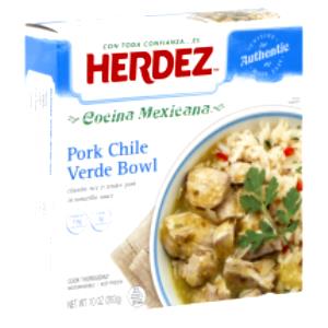 1 bowl (283 g) Pork Chile Verde Bowl