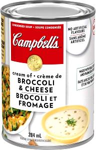 1 bowl (284 g) Organic Soups Broccoli Cheddar
