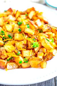 1 bowl (285 g) Roasted Russets & Asparagus