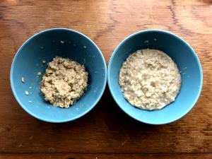 1 bowl (303 g) Oatmeal (Bowl)