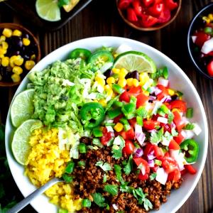 1 bowl (326 g) Veggie Taco Bowl