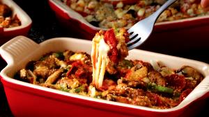1 bowl (331 g) Deluxe Pizza Bowl