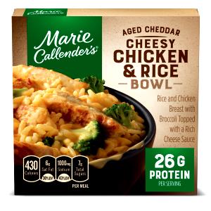 1 bowl (340 g) Cheesy Chicken & Rice Bowl