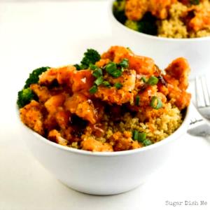 1 bowl (381 g) Crispy Orange Chicken Bowl