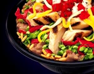 1 bowl (418 g) Zesty Chicken Border Bowl