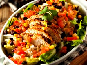 1 bowl (466 g) Chicken Burrito Bowl