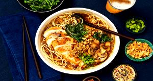 1 bowl (492 g) Chicken Ramen in A Shoyu-Style Broth