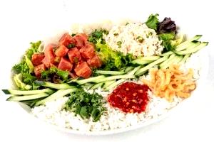 1 bowl (500 g) Spicy Polynesian Poke Bowl