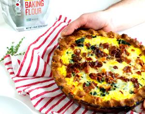 1 bowl (522 g) Spinach, Bacon & Tomato Biscuit Bowl