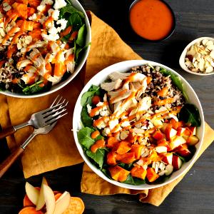 1 bowl (546 g) Mayan Chicken Harvest Rice Bowl