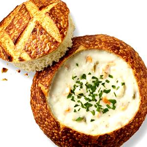 1 bowl (8 oz) Clam Chowder Bowl