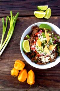 1 bowl Baja Bowl Steak