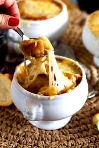 1 bowl Baked French Onion Soup