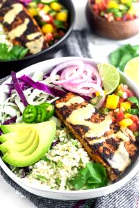 1 bowl Blackened Fish Wahoo Bowl