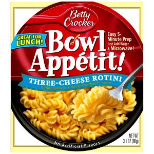1 bowl Bowl Appetit! Three-Cheese Rotini