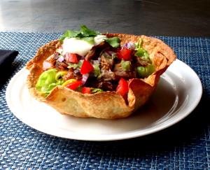 1 bowl Bowls Tortilla Casserole & Black Beans
