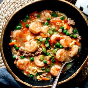 1 bowl Gluten Free Shrimp with Lobster Sauce (Bowl)