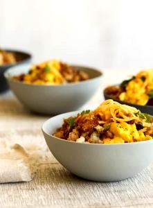 1 bowl Hearty Breakfast Bowl (No Hash Browns)