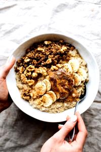 1 bowl Honey Banana Crunch Oatmeal