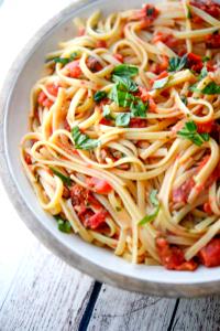 1 bowl Linguine Positano