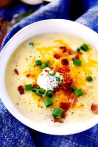 1 bowl Loaded Potato Soup (8 oz)