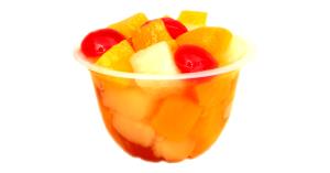 1 Bowl Mixed Fruit, Cherry İn Light Syrup, Plastic Cup