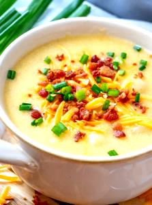 1 bowl Potato with Bacon Soup (Bowl)