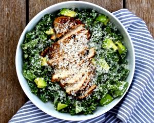 1 bowl Power Kale Caesar Salad with Chicken