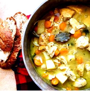 1 bowl Rustic Chicken Soup