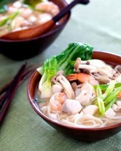 1 bowl Seafood Noodle Soup