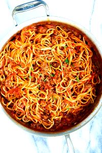 1 bowl Spaghetti with Meat Sauce