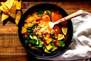 1 Bowl Tortilla Soup - Bottomless Bowl