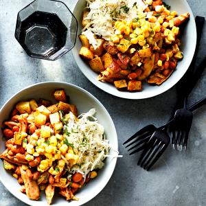 1 bowl Triple Chicken Bowl