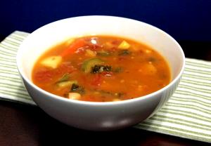 1 bowl Vegetarian Vegetable Soup (Bowl)