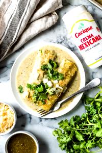 1 bowl Verde Crema Enchilada