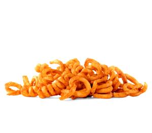 1 box (125 g) Seasoned Curly Fries (Medium)