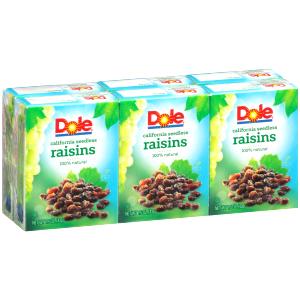 1 box (1.5 oz) Seedless Raisins
