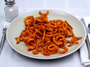 1 box (170 g) Seasoned Curly Fries (Large)