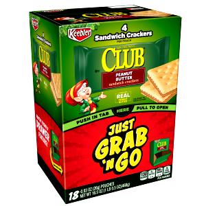 1 box (174 g) Peanut Butter + Crackers