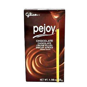 1 box (18 pieces) (56 g) Chocolate Cream Filled Biscuit Sticks (56g)