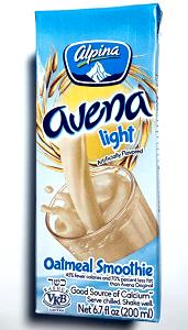 1 box (200 ml) Avena Light Oatmeal Smoothie