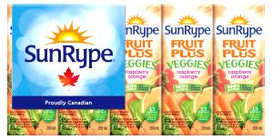 1 box (200 ml) Raspberry Orange 100% Juice