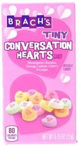 1 box (21 g) Tiny Conversation Hearts