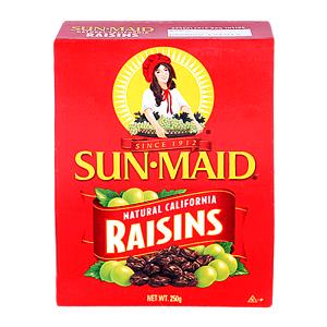 1 box (28 g) California Raisins (Box)